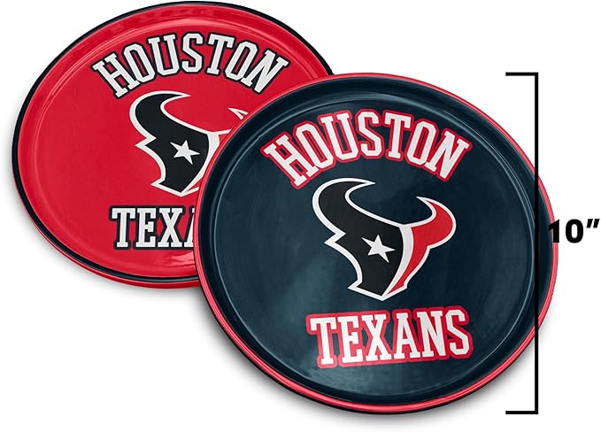 NFL Home and Away 2 Pack Round Serving Plates