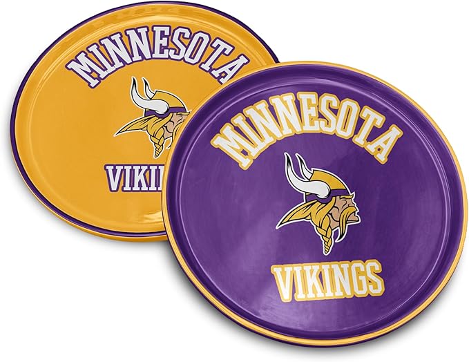 NFL Home and Away 2 Pack Round Serving Plates
