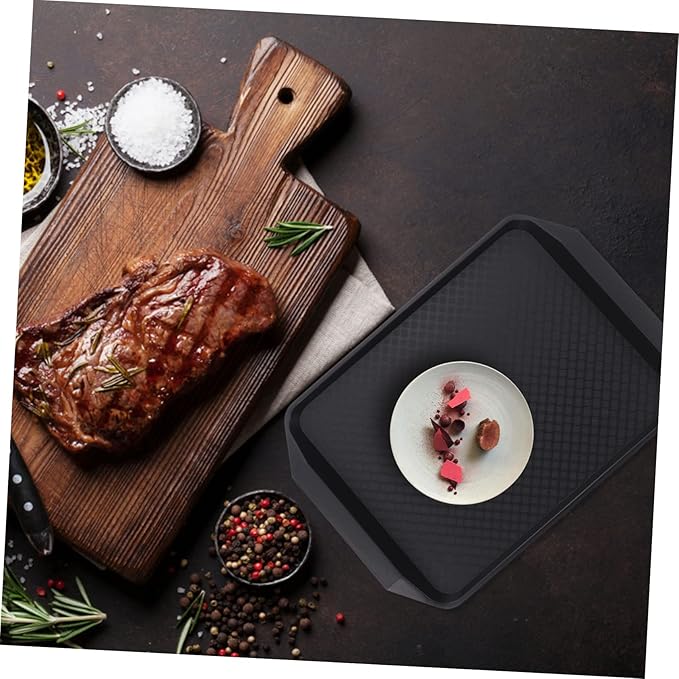 Multi-Function Skid Tray Capacity Snacks Serving Tray for Kitchen Party
