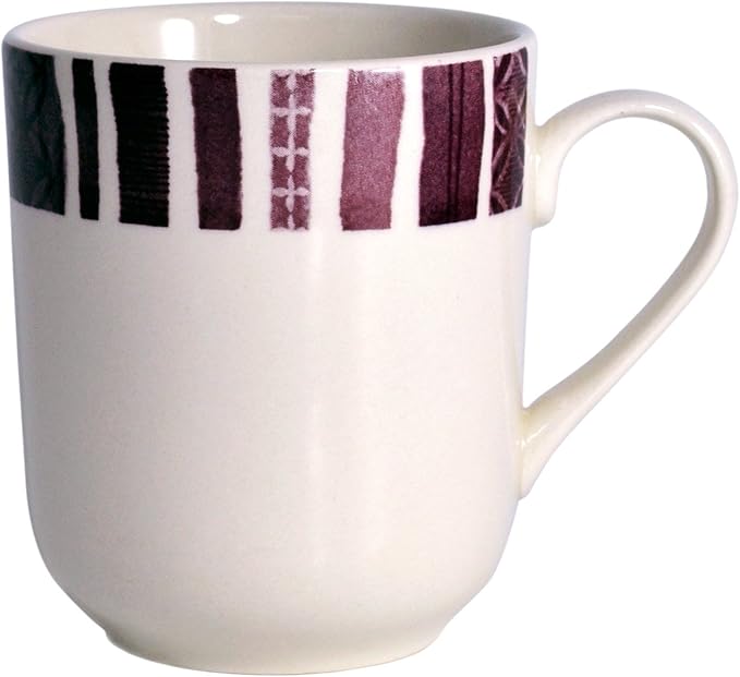 Tudor 16-Piece Premium Quality Round Porcelain Dinnerware Set,BOHEME PURPLE, Service for 4, See 10 Designs Inside!