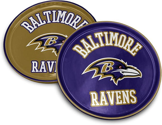 NFL Home and Away 2 Pack Round Serving Plates