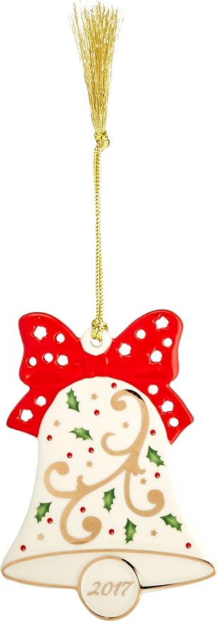 Lenox Annual China Ornaments 2017 Joyous Tidings Bell