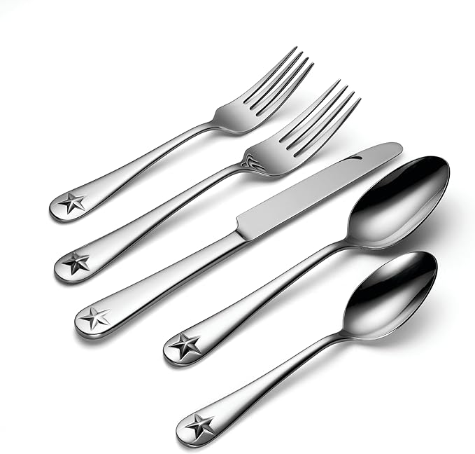 Oneida Tindra 45-Peice Set, Service for 8 (Pack of 3)