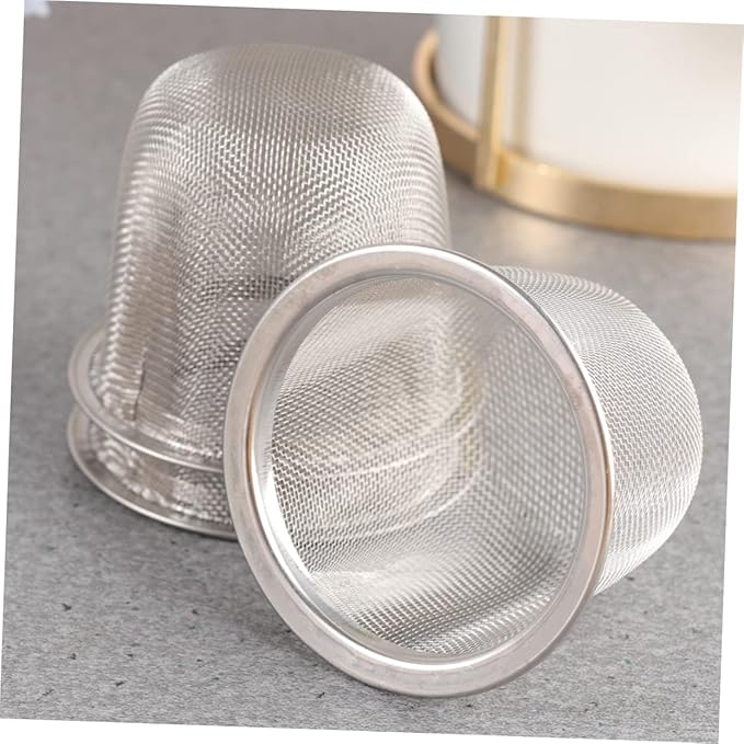 Stainless Steel Tea Filter Mesh Strainer Insert 2.3 Inch Tea Strainer Filter for Loose Leaf Brewing Kitchen Accessory