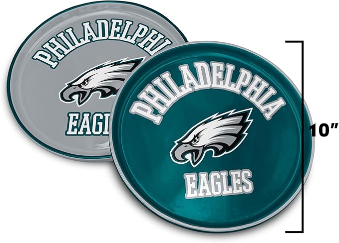 NFL Home and Away 2 Pack Round Serving Plates