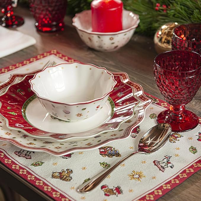 Villeroy & Boch Toy's Delight Breakfast Plate, Red