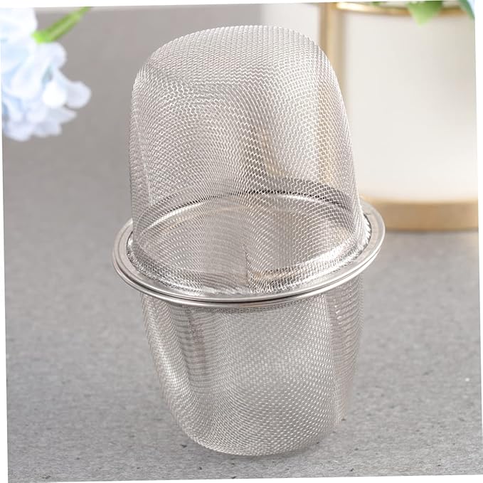 Stainless Steel Tea Filter Mesh Strainer Insert 2.3 Inch Tea Strainer Filter for Loose Leaf Brewing Kitchen Accessory