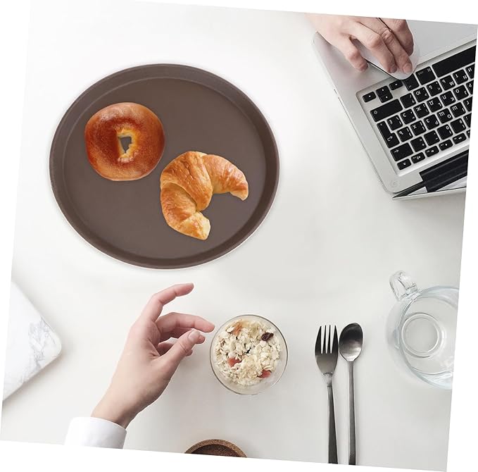 Luxshiny Food Serving Tray Bar Use Material Not Easy to Crack Deform Suitable for Shop Restaurant Bar