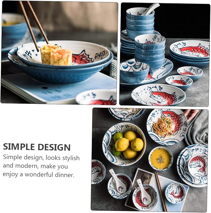 6 Pcs Seasoning Dish Seasoning Plate Metal Practical Plates Sushi Dipping Bowl Japanese Dishes Bowl Ceramic Sauce Dish Flatware Appetizer Plates Dessert Pearlescent Ceramics