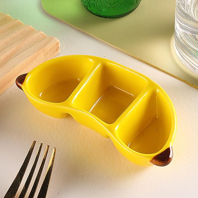 Practical Ceramic Fruit Shape Appetizer Plate Ceramic Texture Suitable for Home Kitchens and Party Use Party Dish