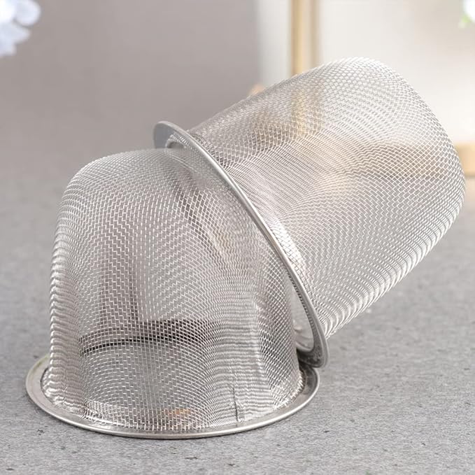 10pcs Teapot Filter Liner Tea Filter Strainer Metal Tea Infuser Tea Cup Strainer Tea Strainer for Loose Tea Fine Mesh Tea Strainers Tea Filters for Loose Tea Metal Tea Strainer