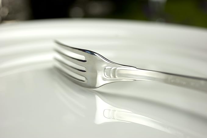 Fortessa San Marco 18/10 Stainless Steel Flatware Table Fork, Set of 12