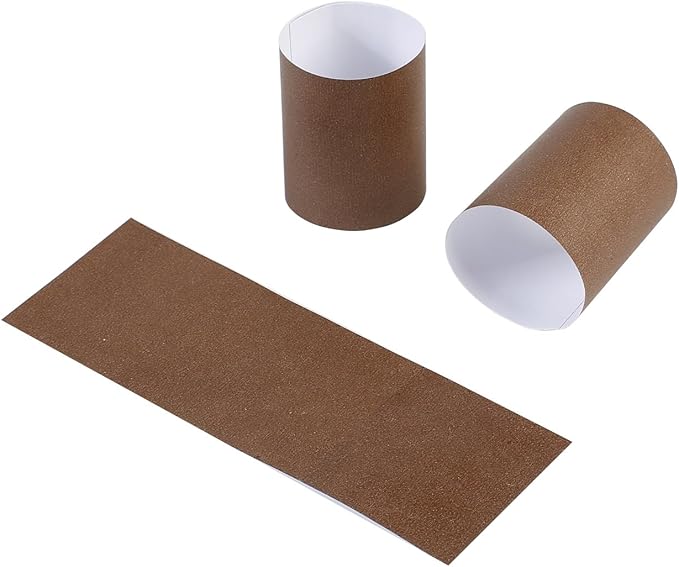 Gmark Paper Napkin Band Box of 2500 (Brown), Paper Napkin Rings self Adhesive GM1052