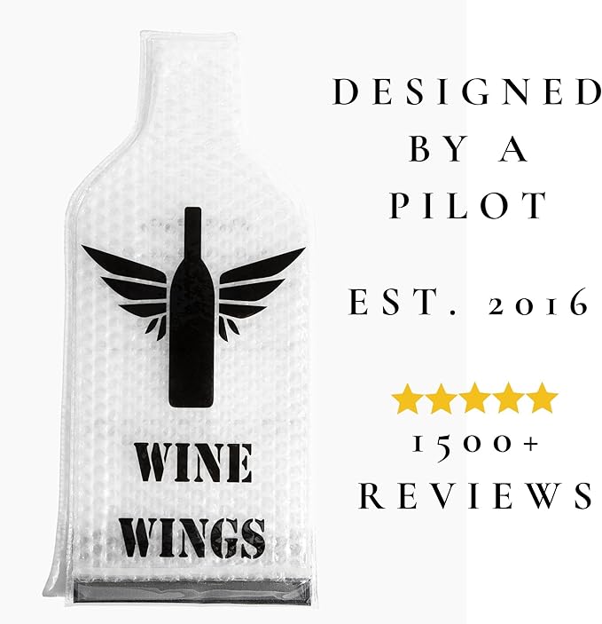 UPGRADED 4 Pack [8 pcs] Reusable Wine Bags for Travel, Leakproof Wine Bottle Protector Sleeves Carrier, Suitcase Airplane Cruise Car, Alcohol Liquor Case