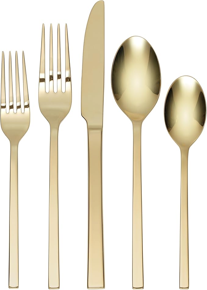 Allay Mixed 40 Piece Everyday Flatware Set, Service For 8
