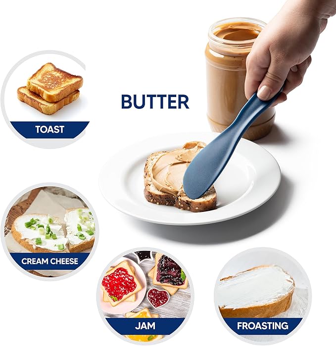 HIC Kitchen EZ Spreaders, BPA Free, Display of 16 Pairs of Spreaders