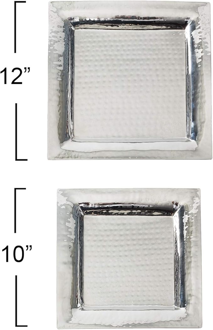 Stainless Serving Trays Colleta Home - Trays & Platters – 2 Pack (f-co0029)