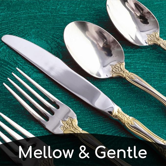 michelangelo cutlery set,18/10 stainless steel flatware sets, 40-piece service for 8 people,utensils tableware set for kitchen,dishwashe safe