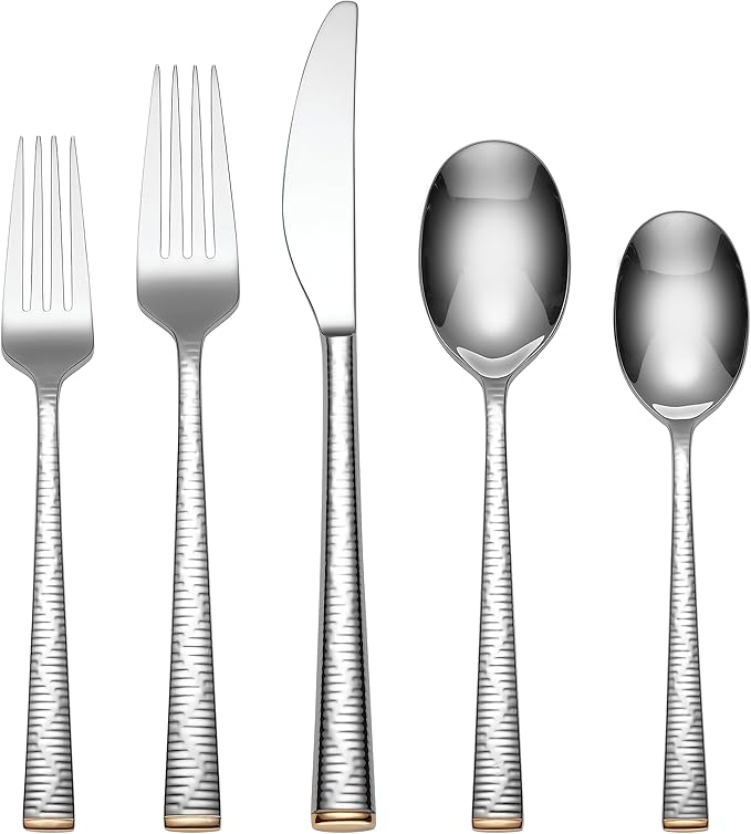 Lenox 895539 Blue Bay Flatware 20-Piece Set