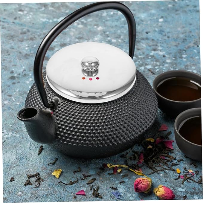 Stainless Steel Tea Strainer Fine Mesh Infuser for Tea Pot Replacement Lid Cover
