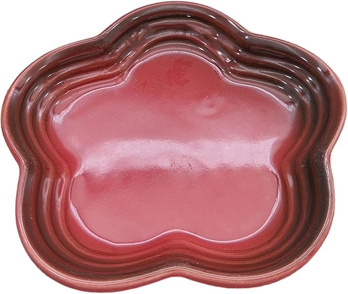 Sturdy Ceramics Small Plate Resists Stain Reduces Time Sturdy Serving Dishes for Daily Use Underglaze