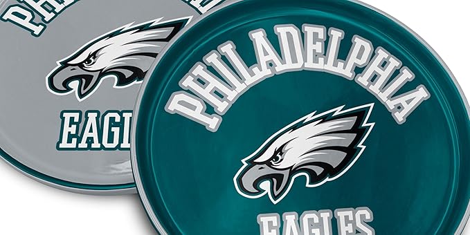 NFL Home and Away 2 Pack Round Serving Plates