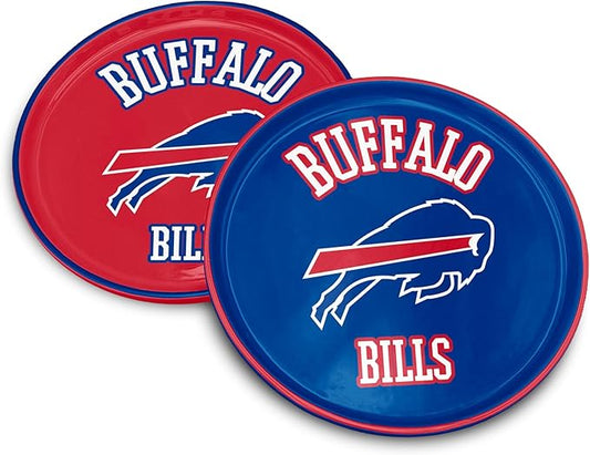 NFL Home and Away 2 Pack Round Serving Plates