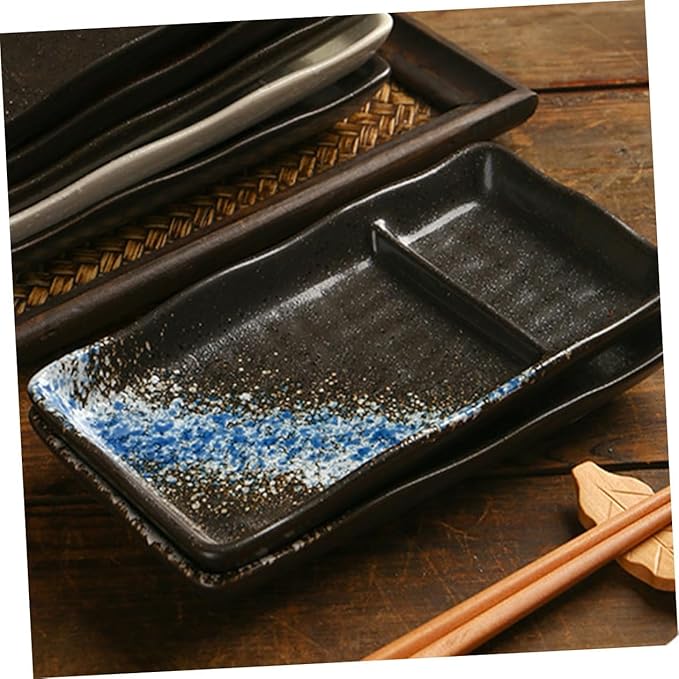 Sushi Ceramics Dumpling Sauce Plate Ceramic Plate Serving Plates Household Food Dish Appetizer Plates dip