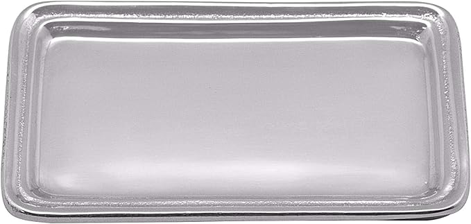 Mariposa Signature Statement Tray | Silver | Brillante | Gifts | Statement Tray | Recycled SANDCAST Aluminum | Handmade in Mexico