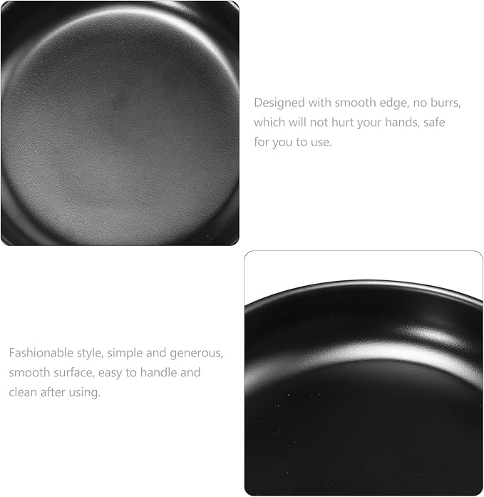 2pcs Melamine Sushi Plates and Snack Dishes 335ml Imitation Ceramic Food Bowls Sturdy Plastic Appetizer Plates for Home Dining and Ktv Bar Use