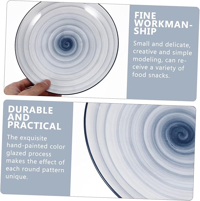Ceramic Plate Shallow Bowl Plate for Hotel Home Easy to Match Tableware