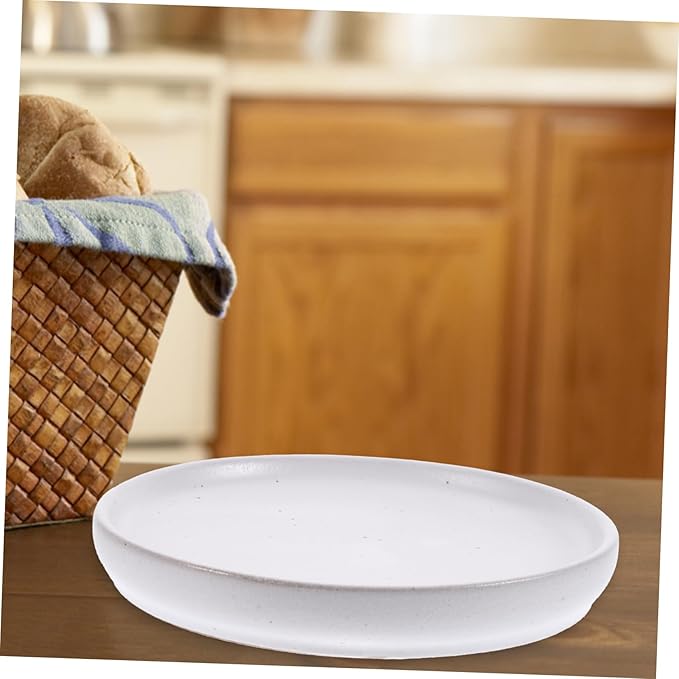 Healifty Vintage Ceramic Snack Plate Sushi Serving Dish Elegant Appetizer Plate for Restaurant Tableware Stylish Food Presentation Easy to Clean for Dried Fruits and Desserts