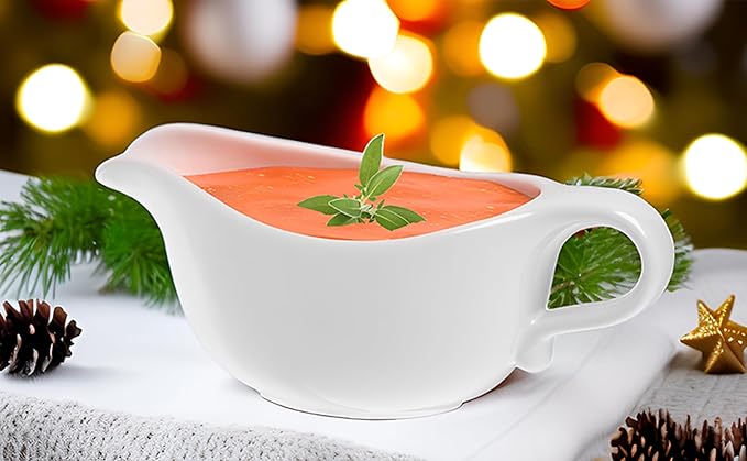 Large 19 OZ Gravy Boat Gravy Sauce Boat