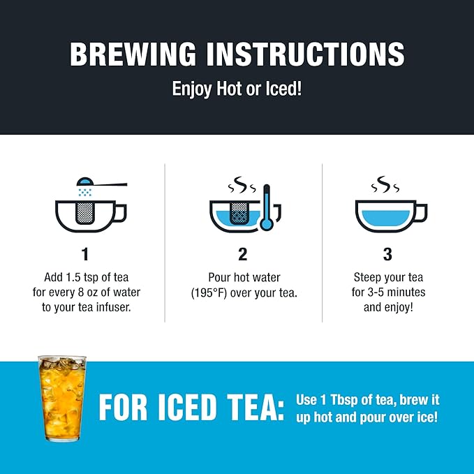 Tiesta Tea - Victorian Earl Grey, Loose Leaf, Floral Earl Grey Black Tea, Premium High Caffeinated Black Drink, Make Hot or Iced, Brews Up to 50 Cups, 4oz Refillable Tin