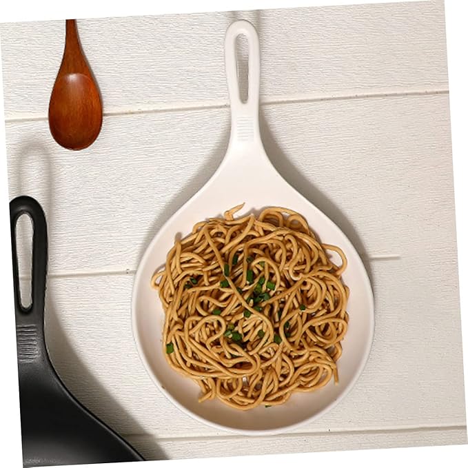 PRETYZOOM Handheld Food Serving Tray Dish for Snacks Appetizers and Desserts for Parties Family Gatherings and Home Use
