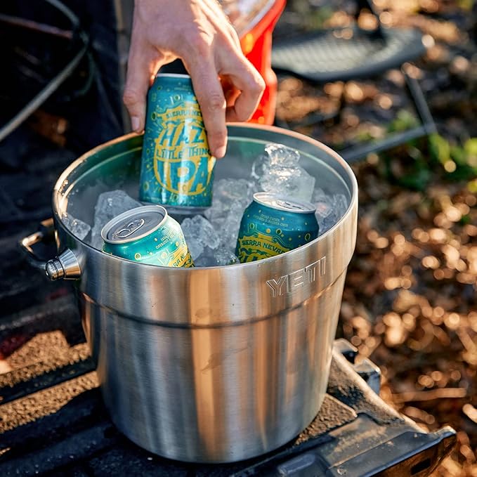 YETI Beverage/Ice Bucket, Holds 6 Longnecks or 3 Bottles of Wine