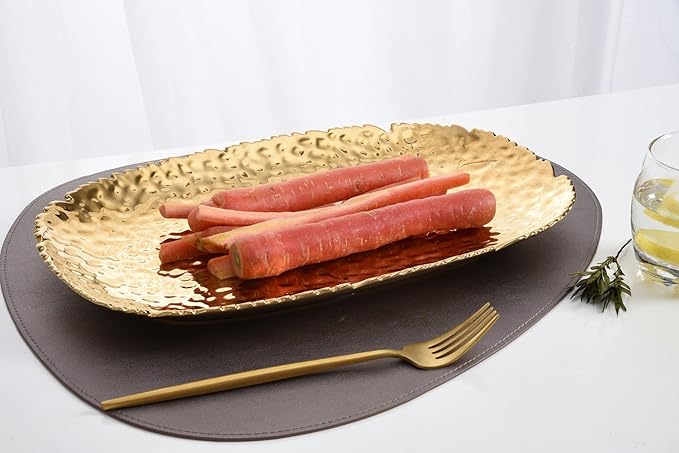 Pampa Bay Millennium Porcelain Serving Platter (Gold Tone)