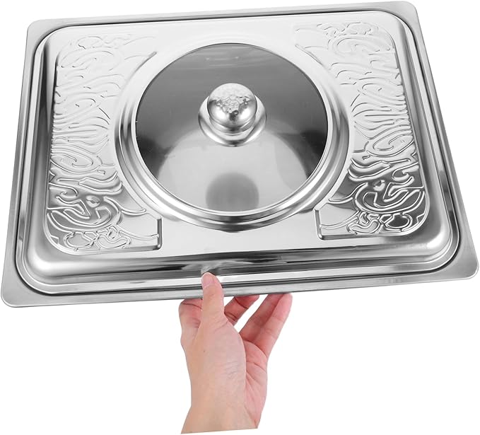 Ciieeo Elegant Design Serving Tray Food Tray for Restaurant Versatile Snacks Holder Plate