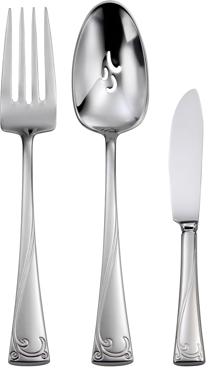 Oneida Lyric 3-Piece Flatware Serving Set