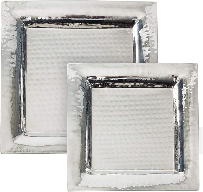 Stainless Serving Trays Colleta Home - Trays & Platters – 2 Pack (f-co0029)