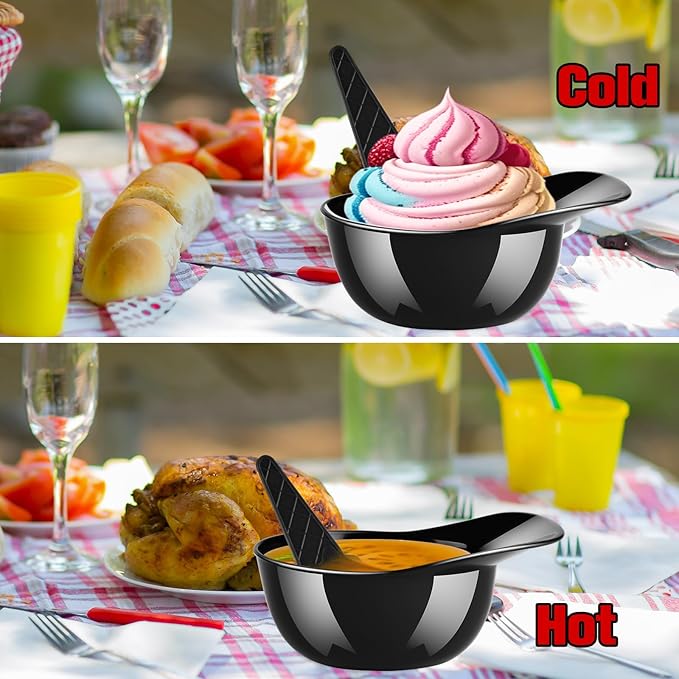 MEEZY 16 Set Baseball Helmet Ice Cream Bowls with 8 Mini Dessert Cups and 8 Spoons, 8oz Reusable Baseball Cap Snack Dessert Cup Bowls Baseball Party Favors for Kids Sports Birthday Party Supplies