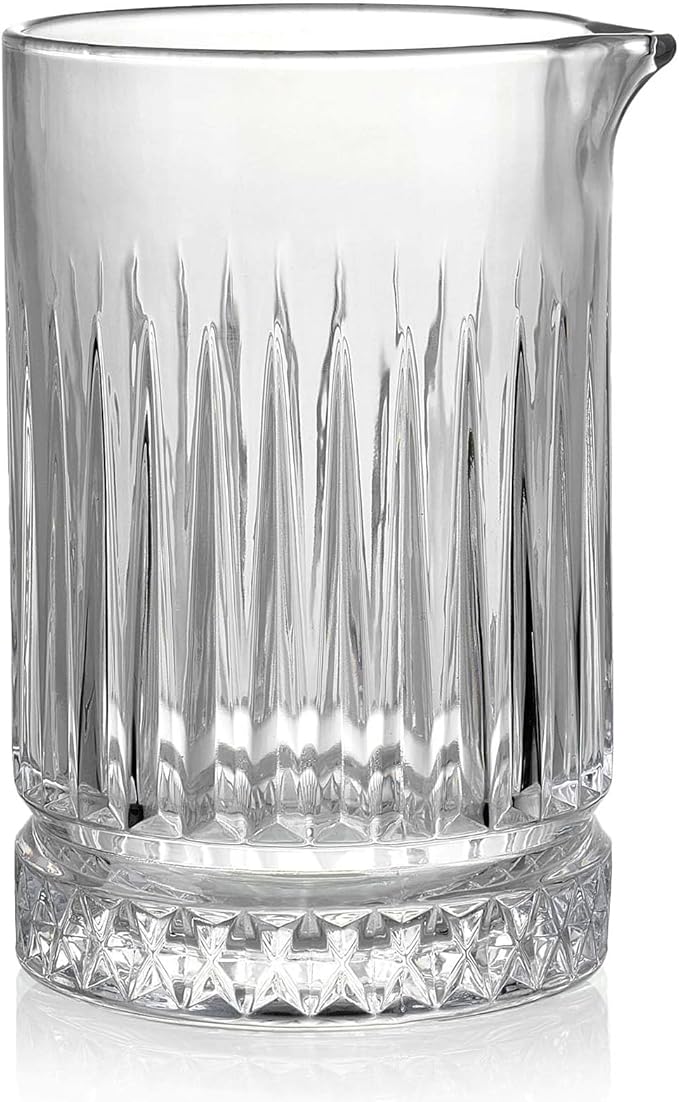 21oz Cocktail Mixing Glass Bartender Barware Drinking Glasses Cups Bar Mixing Glass Bartender Kit for Martini, Manhattan, Old Fashioned - Water, Ice Coffee, Cocktail, Cold Beverage