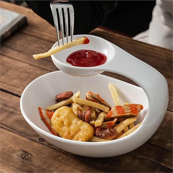 Ceramic Dessert and Appetizer Plate, Sushi Dim Sum Display Dish for Home and Professional Use