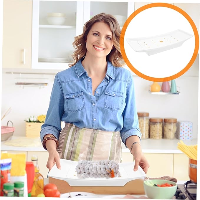 Homoyoyo 1pc Food Serving Tray Compact Creative Platter for Parties Weddings and Gatherings and Easy to Preservation Tray