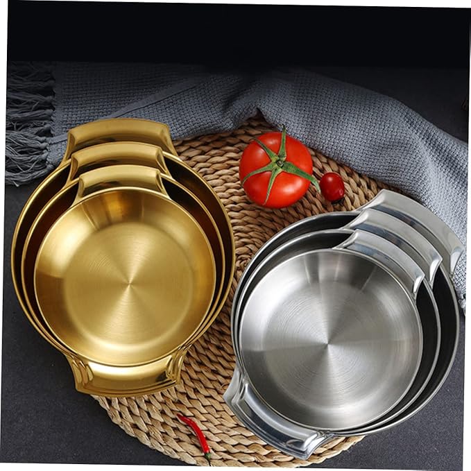 Stainless Steel Snack Serving Tray Food Plate Elegant Design for Parties Easy to Clean Pizza Tray for Buffets and Entertaining Silver Finish