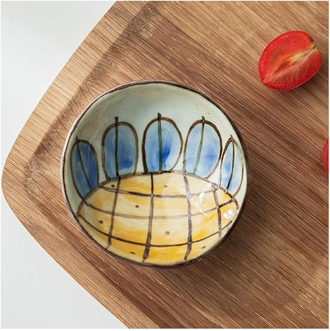 Dipping Bowls Snack Dessert Plate Snack Bowl Dipping Sauce Bowl Appetizer Plate Cookie Fries Party Decoration Candy Plate Suitable for Home Kitchen Restaurant Appetizer Bowls (Size : E)