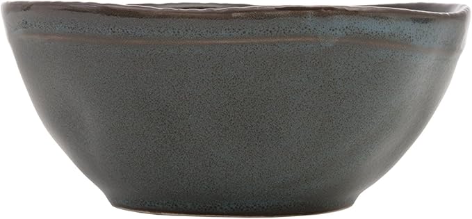 D&V 6 Piece Stōn Porcelain Dinnerware Bowl Set, 5.5" x 2.5", Twilight