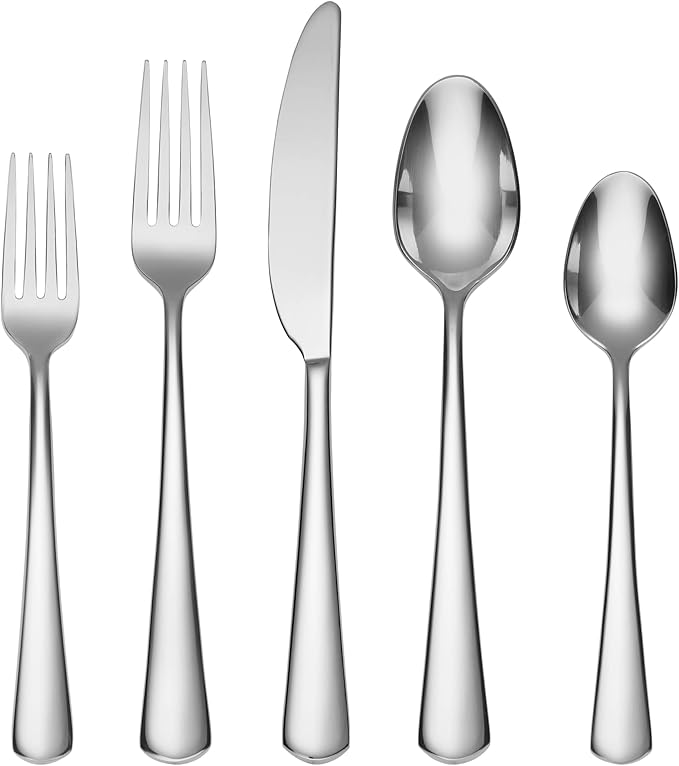 Cambridge 351020BBM12 Zakiya Mirror 20-Piece Flatware Set