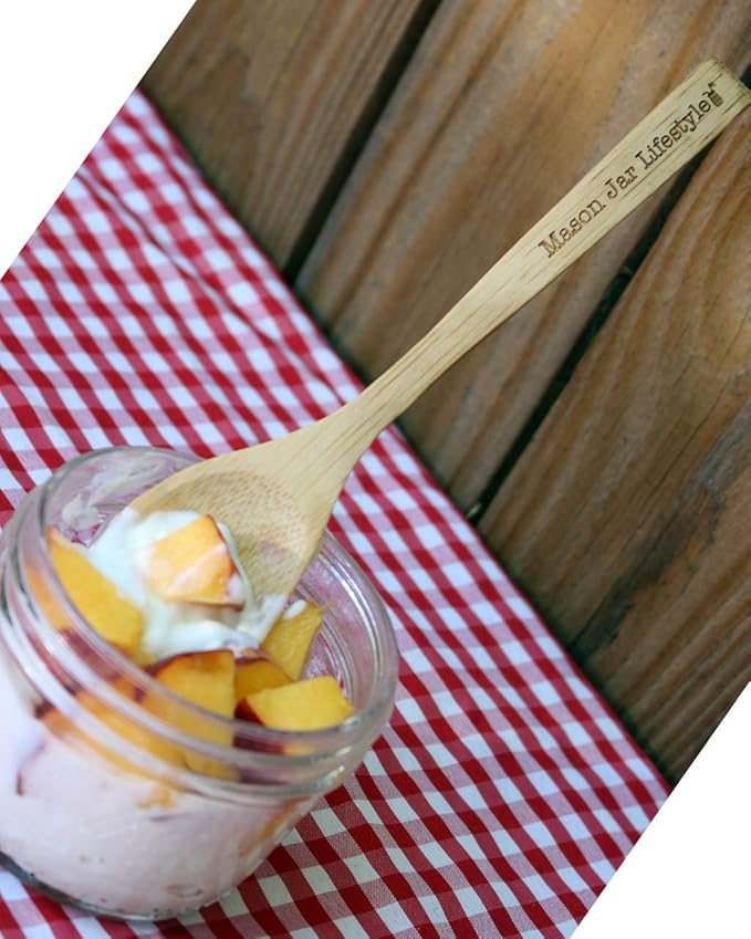 Travel Bamboo Utensil | Flatware | Cutlery Set With Cotton Carrying Case by Mason Jar Lifestyle