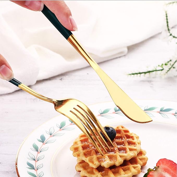 Reusable Utensils Set With Case, Reusable Travel Flatware，Travel Silverware Set With Case ，Reusable Travel Flatware For Home Office School Camping